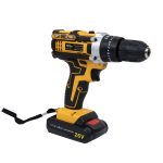 Masina de gaurit si insurubat cu 2 acumulatori Mustang cu percutie, 26 V, 10 mm, cutie transport - imagine 3