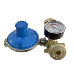 Kit Minicentralina cu regulator GPL butan propan 10 kg/h, pentru 2 butelii, racord 50cm, TECNOGAS - imagine 4