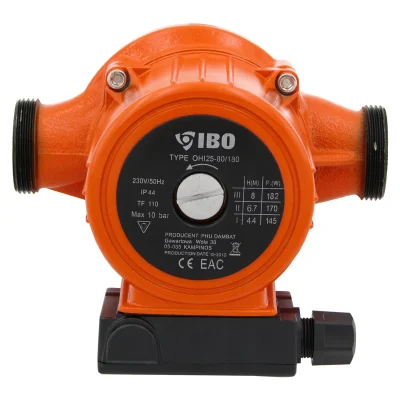 Pompa recirculare centrala IBO OHI 25-80/180, 160l/min, 270W