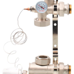 Grup Pompare AMESTEC Pardoseala, Cap termostatic cu capilar, MTXVALVE 1"