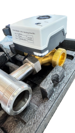Grup Pompare vana amestec servomotor, izolat, pompa de180 cu 3 vitez,max. 4,5 mc - imagine 3