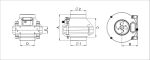 Ventilator Radial Awenta - imagine 3