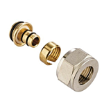 Adaptor / Conector eurocon pentru teava PEX 3/4×16 x 2,0 mm - imagine 2